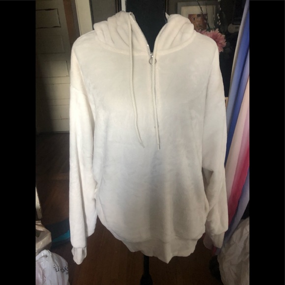 express velour sweatshirt